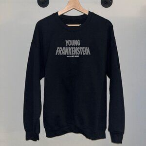 Black Grey Young Frankenstein 70s Classic Movie Film Crewneck Sweatshirt